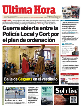 Cover of Ultima Hora