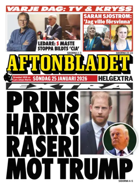 Cover of Aftonbladet