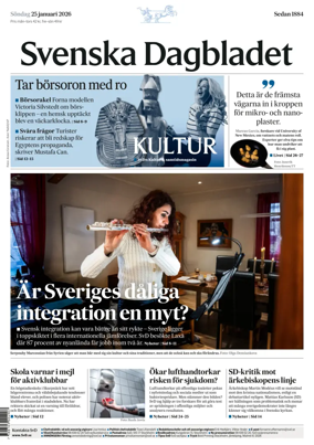Cover of Svenska Dagbladet