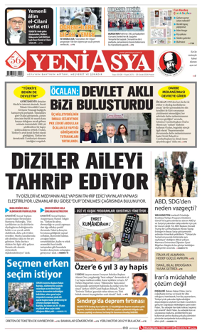 Cover of Yeni Asya