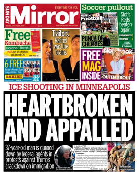 Cover of Sunday Mirror (Northern Ireland)