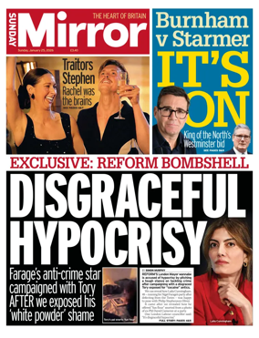 Cover of Sunday Mirror