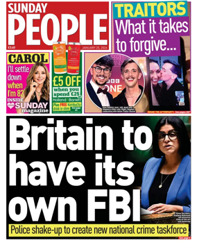 Cover of Sunday People