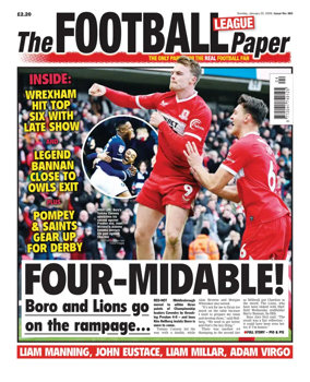 Cover of The Football League Paper