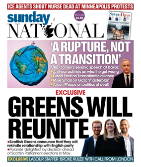 Cover of The National (Scotland)