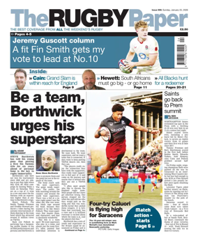 Cover of The Rugby Paper