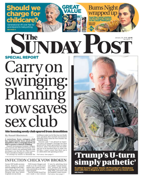 Cover of The Sunday Post (Central Edition)