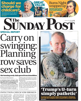 Cover of The Sunday Post (Dundee)