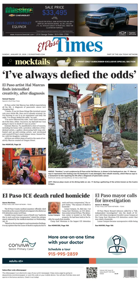 Cover of El Paso Times