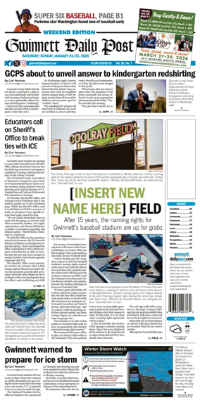 Cover of Gwinnett Daily Post