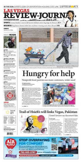Cover of Las Vegas Review-Journal (Sunday)