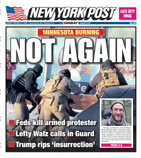Cover of New York Post