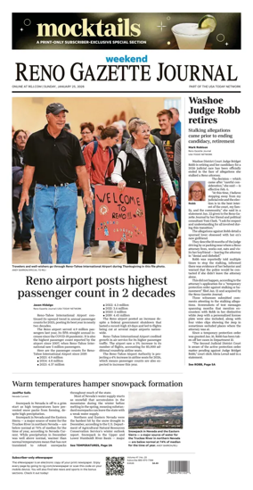 Cover of Reno Gazette Journal