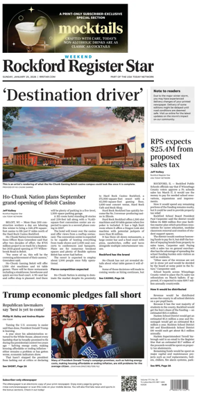 Cover of Rockford Register Star