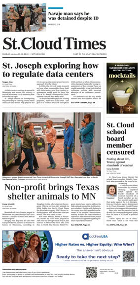 Cover of St. Cloud Times