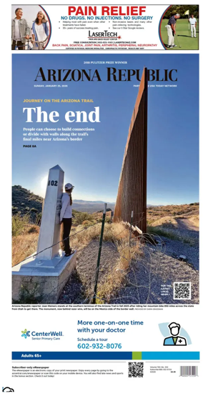 Cover of The Arizona Republic