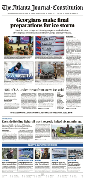 Cover of The Atlanta Journal-Constitution