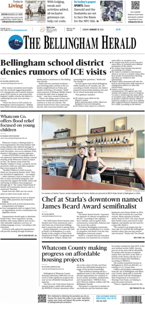 Cover of The Bellingham Herald (Sunday)
