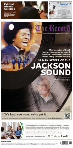 Cover of The Bergen Record