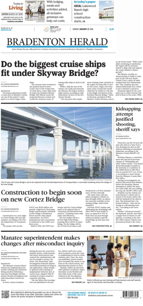 Cover of The Bradenton Herald (Sunday)