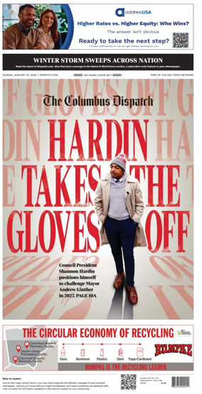 Cover of The Columbus Dispatch