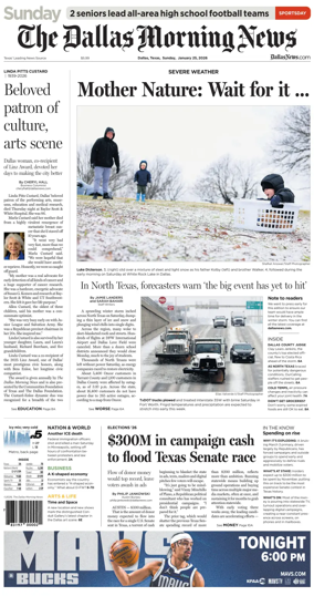 Cover of The Dallas Morning News