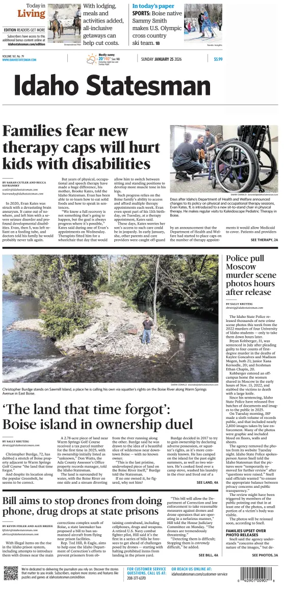 Cover of The Idaho Statesman (Sunday)