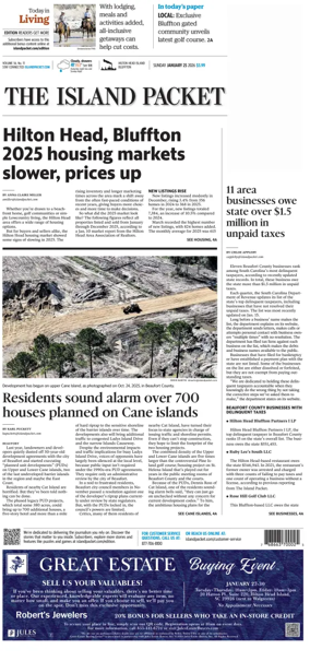 Cover of The Island Packet (Sunday)