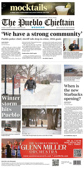 Cover of The Pueblo Chieftain