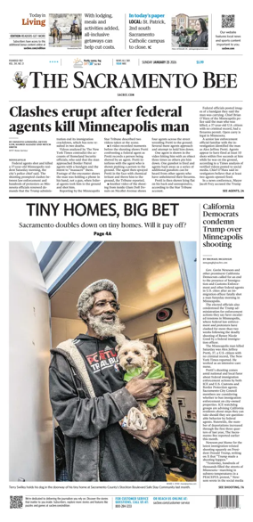 Cover of The Sacramento Bee (Sunday)