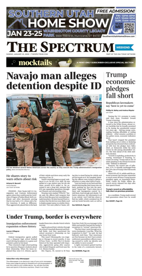 Cover of The Spectrum & Daily News