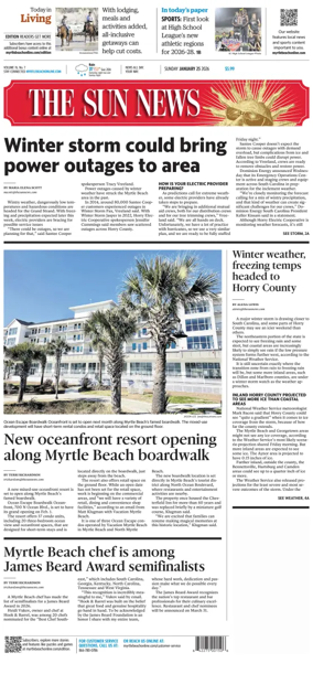 Cover of The Sun News (Sunday)