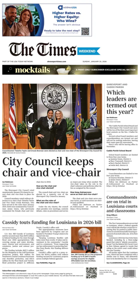 Cover of The Times (Shreveport)
