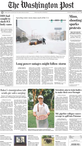 Cover of The Washington Post Sunday