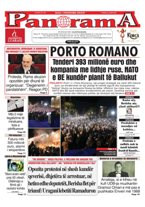 Cover of Panorama (Albania)