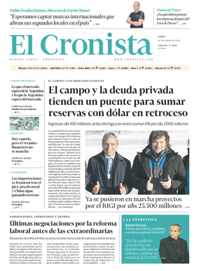 Cover of El Cronista