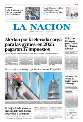 Cover of La Nacion
