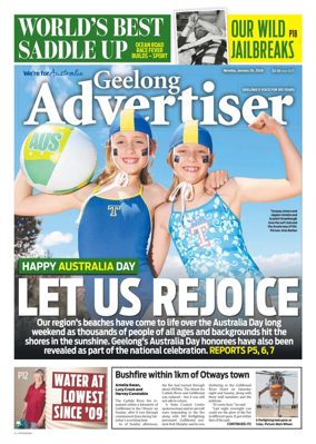 Cover of Geelong Advertiser