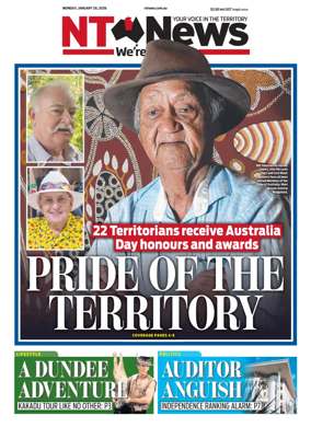 Cover of NT News