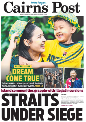 Cover of The Cairns Post