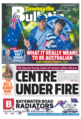 Cover of Townsville Bulletin
