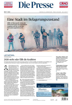 Cover of Die Presse