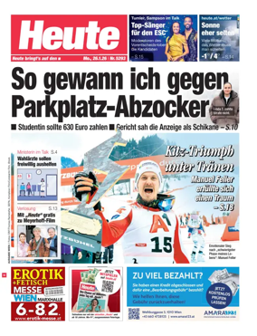 Cover of Heute - Wien Ausgabe