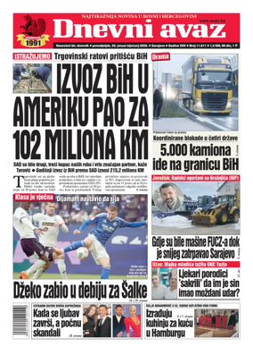 Cover of Dnevni avaz