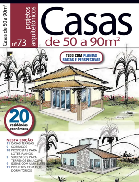 Cover of Casas de 50 a 90 m2