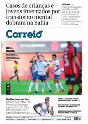 Cover of Correio da Bahia