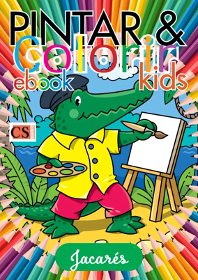 Cover of Pintar e Colorir Kids