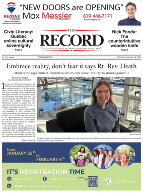 Cover of Sherbrooke Record