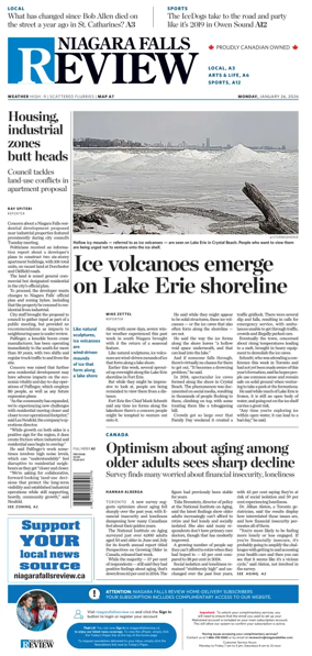 Cover of The Niagara Falls Review