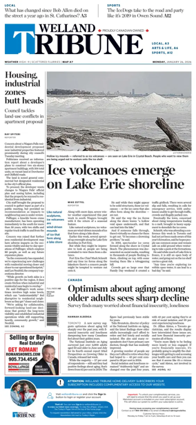 Cover of The Welland Tribune